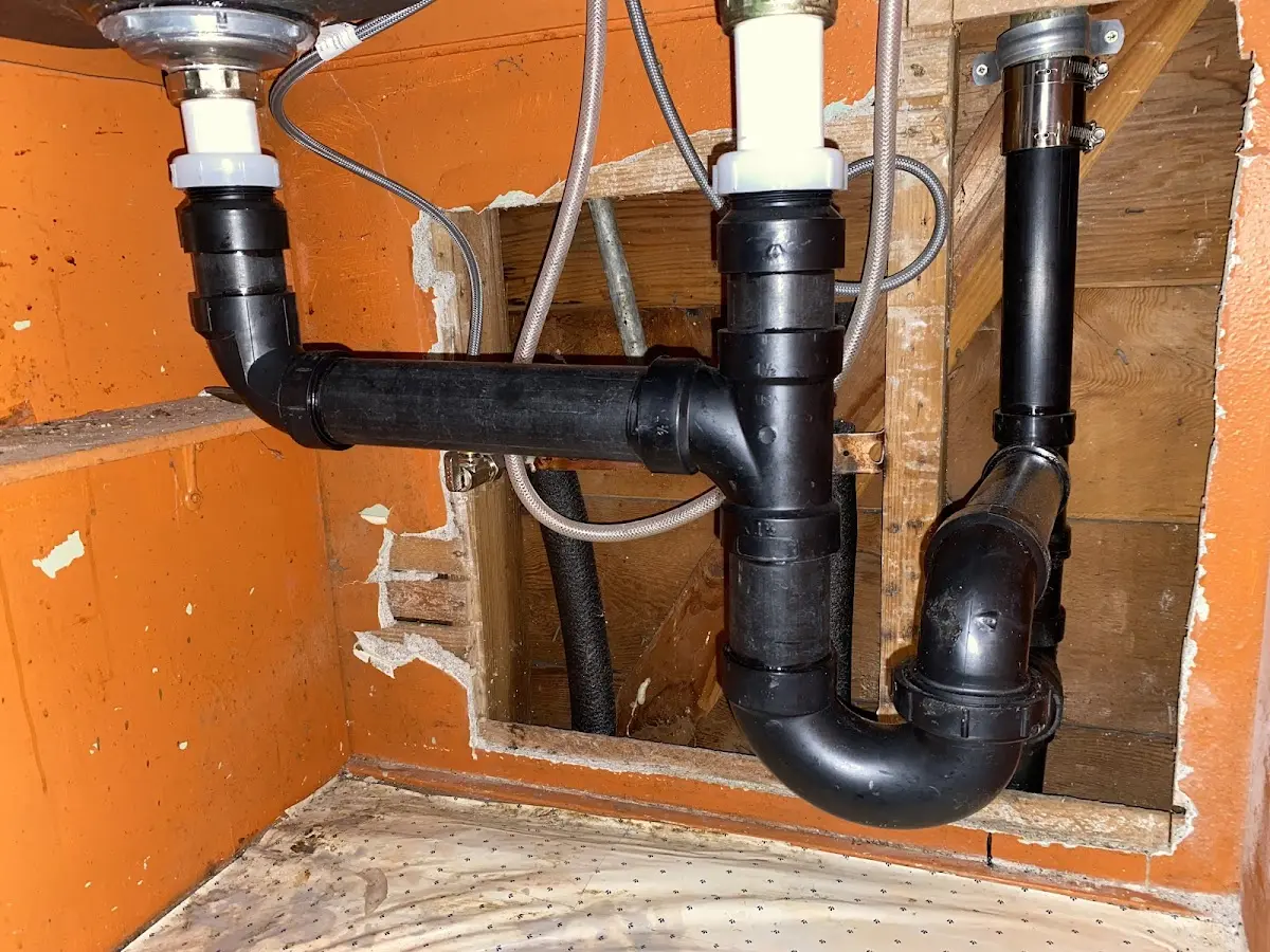 Professional Repiping Services equipment and tools on the job in Longview